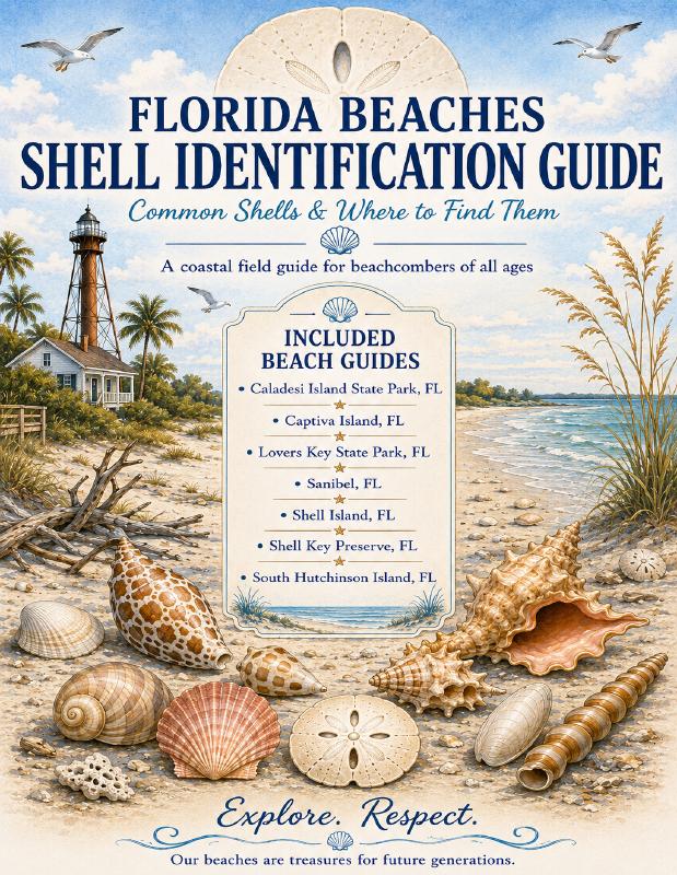 Florida Shell Identification Guide PDF by Tidal Keepsakes