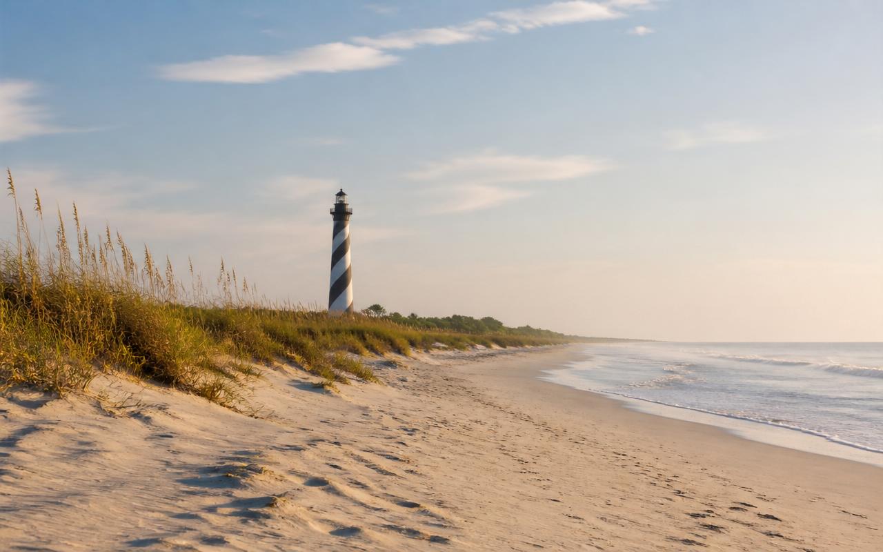 The Outer Banks & Crystal Coast coastline