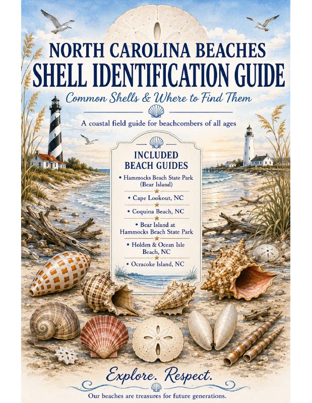 North Carolina Shell Identification Guide PDF by Tidal Keepsakes