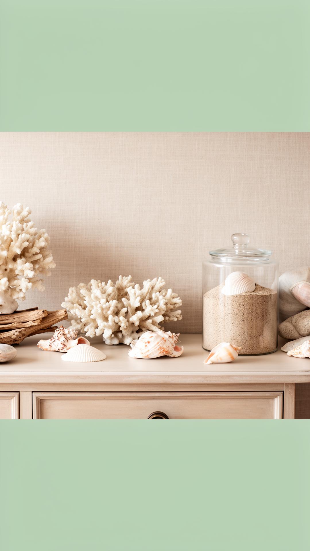 Decorating with Seashells — Educational Guide Pinterest pin by Tidal Keepsakes (Resource)