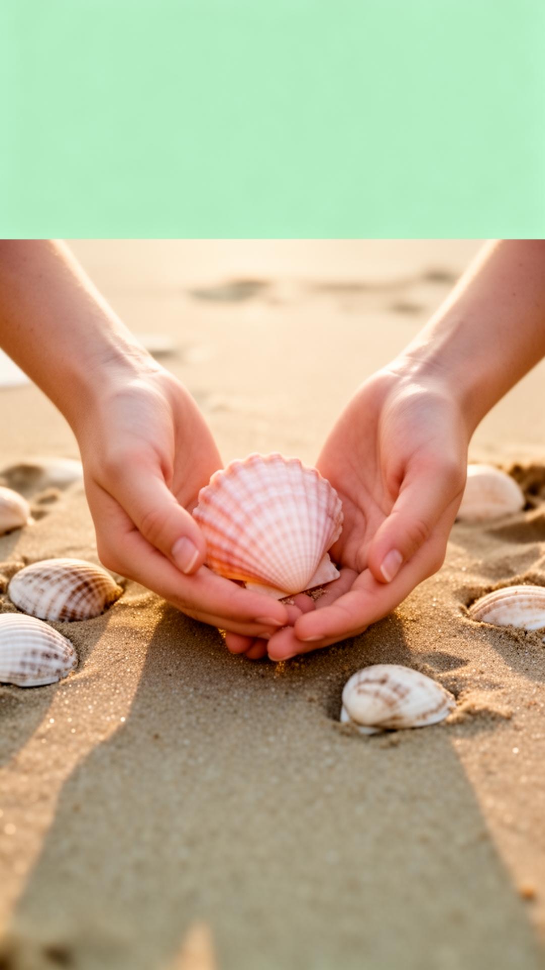 Ethical Shell Collecting — Educational Guide Pinterest pin by Tidal Keepsakes (Guide)